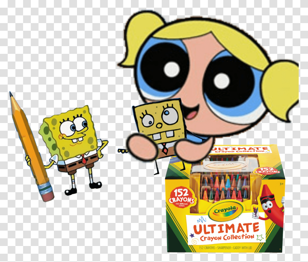 Ready For Action Crayola 152 Crayons, Label, Advertisement, Poster Transparent Png