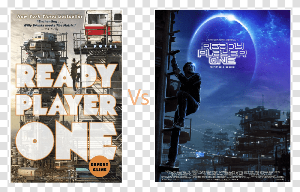 Ready Player One Book Barnes And Noble, Poster, Advertisement, Person, Flyer Transparent Png