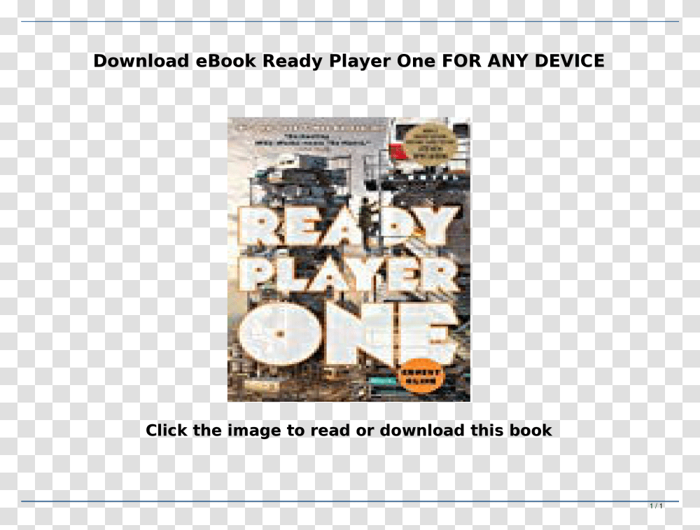 Ready Player One, Poster, Advertisement, Metropolis, City Transparent Png