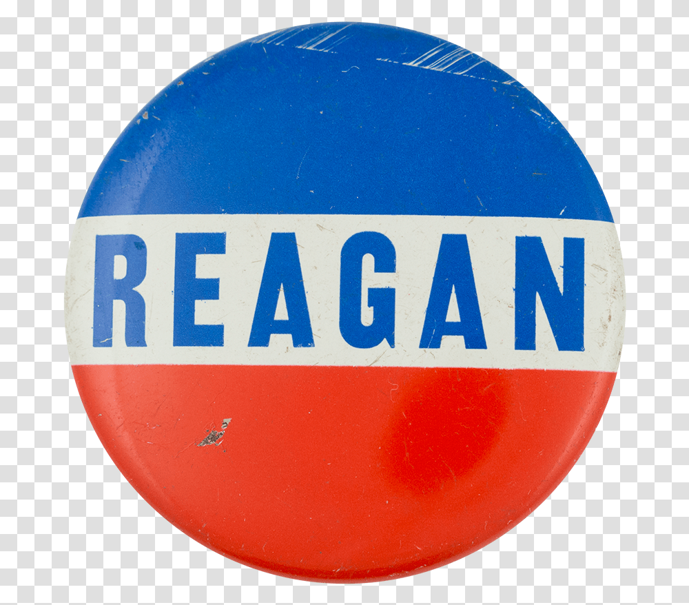 Reagan Red White And Blue Circle, Logo, Trademark, Badge Transparent Png