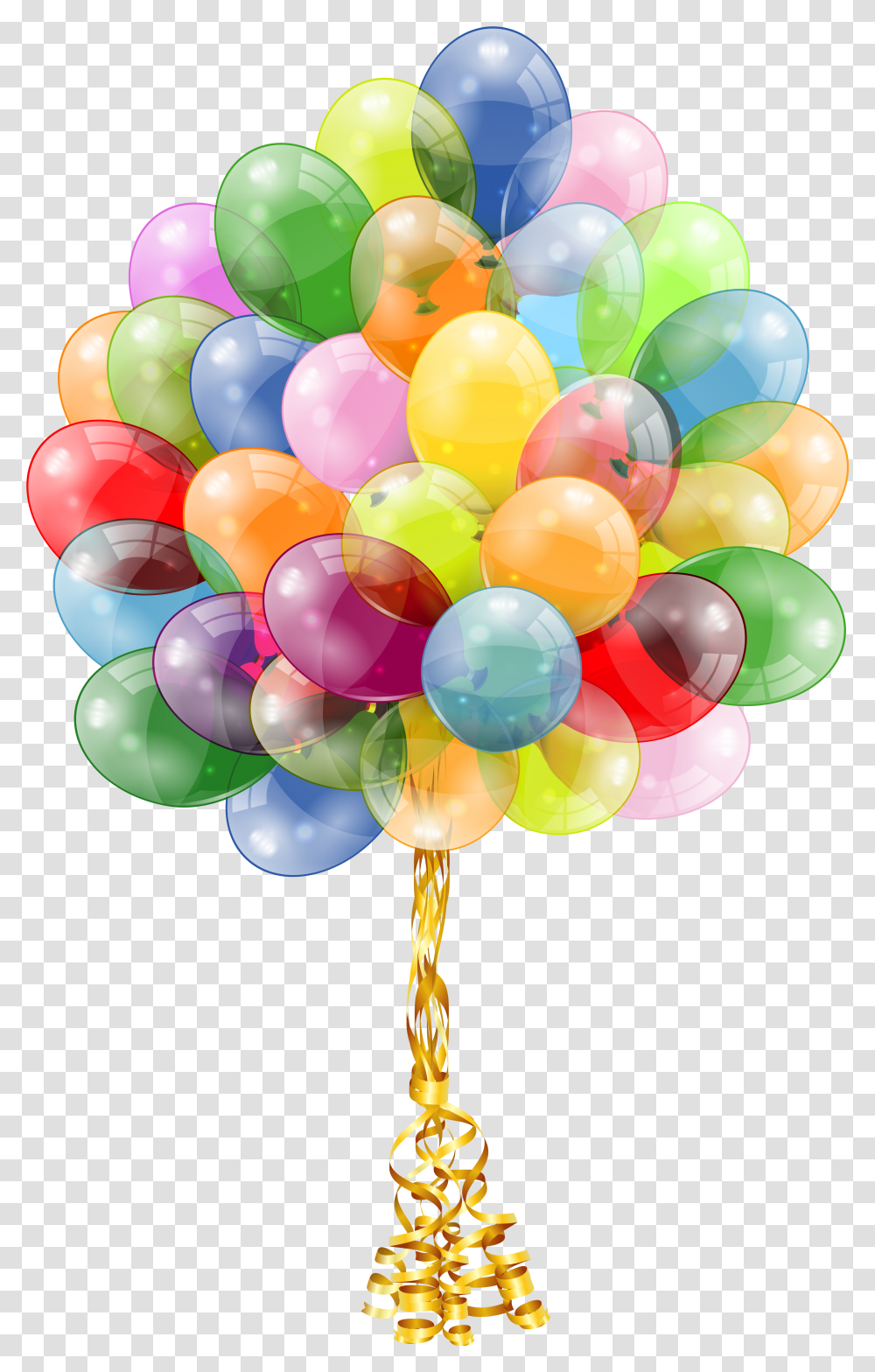 Real Balloon Bunch Of Balloons Background Transparent Png