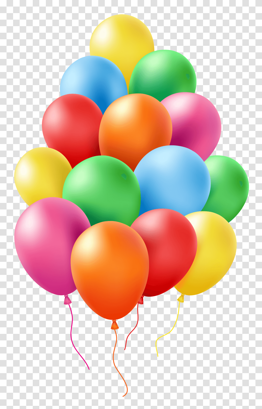 Real Balloons Cliparts Transparent Png