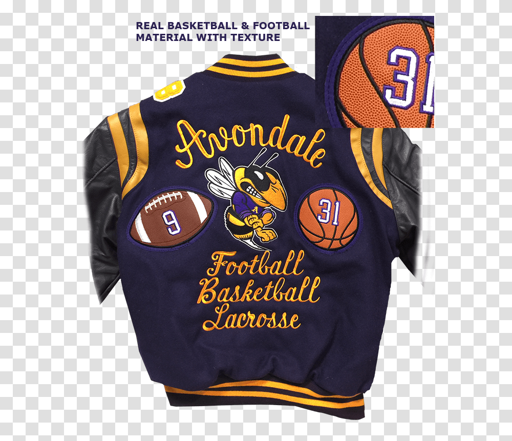 Real Basketball And Real Football Material With Texture, Apparel, Shirt, Jersey Transparent Png