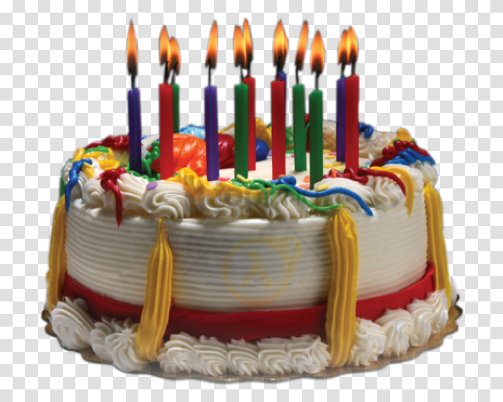 Real Birthday Cake, Dessert, Food, Icing, Cream Transparent Png