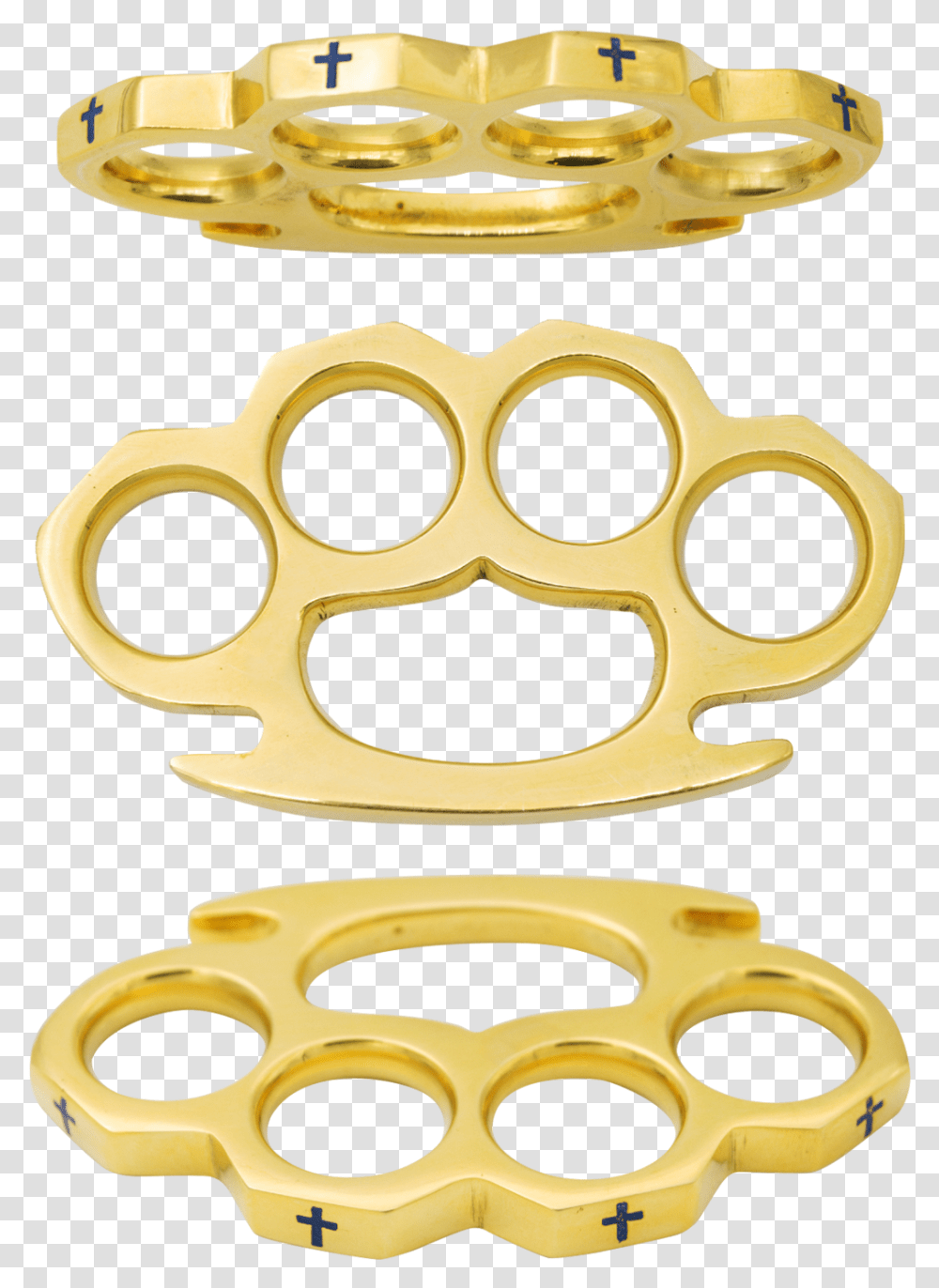 Real Brass Material Belt Buckle Cross Design Blue Brass Knuckles, Bread, Food, Sunglasses, Accessories Transparent Png
