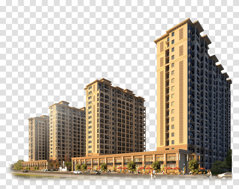 Real Building Kalwa Apartment House High Rise Thane Apartment Building Transparent Png
