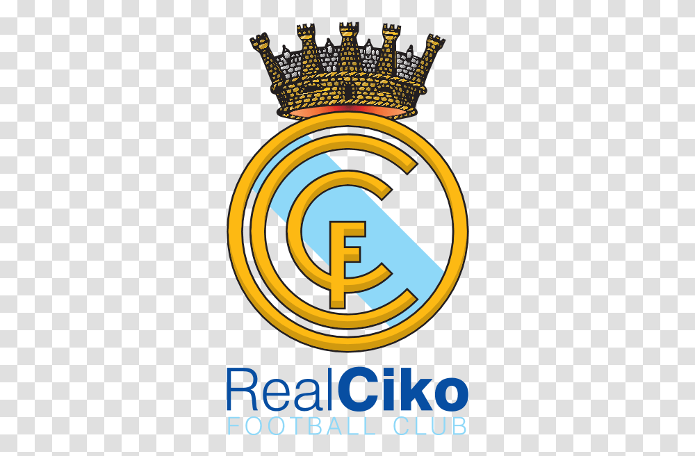 Real Ciko Logo Download Logo Icon Svg Escudo Real Madrid Hq, Symbol, Text, Trademark, Poster Transparent Png