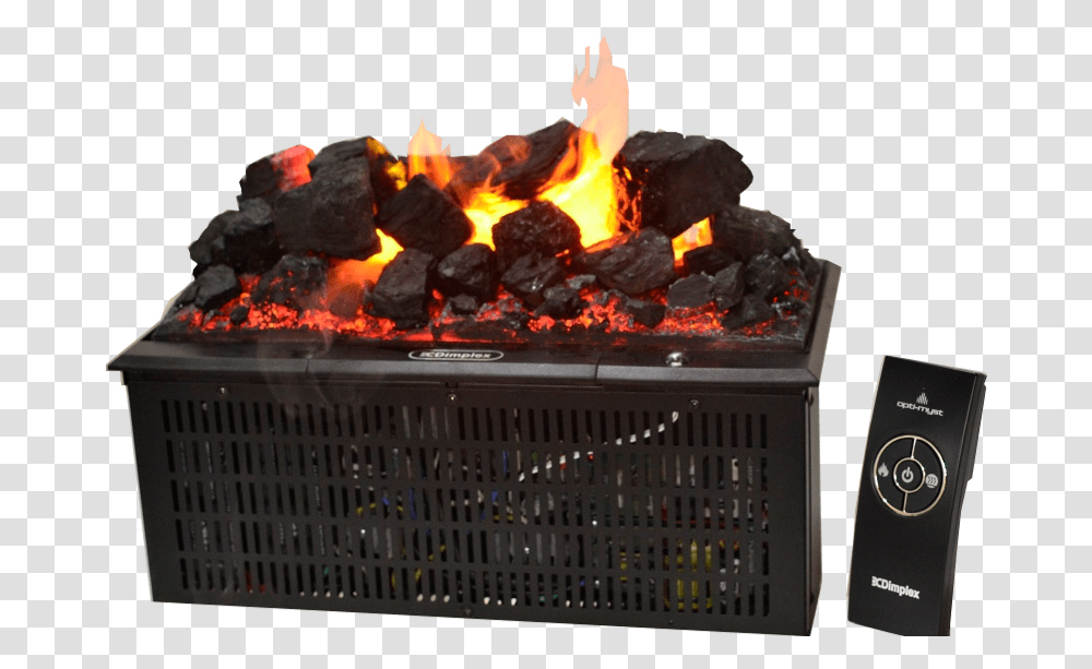 Real Coal Effect Electric Fire, Bonfire, Flame, Indoors, Mobile Phone Transparent Png