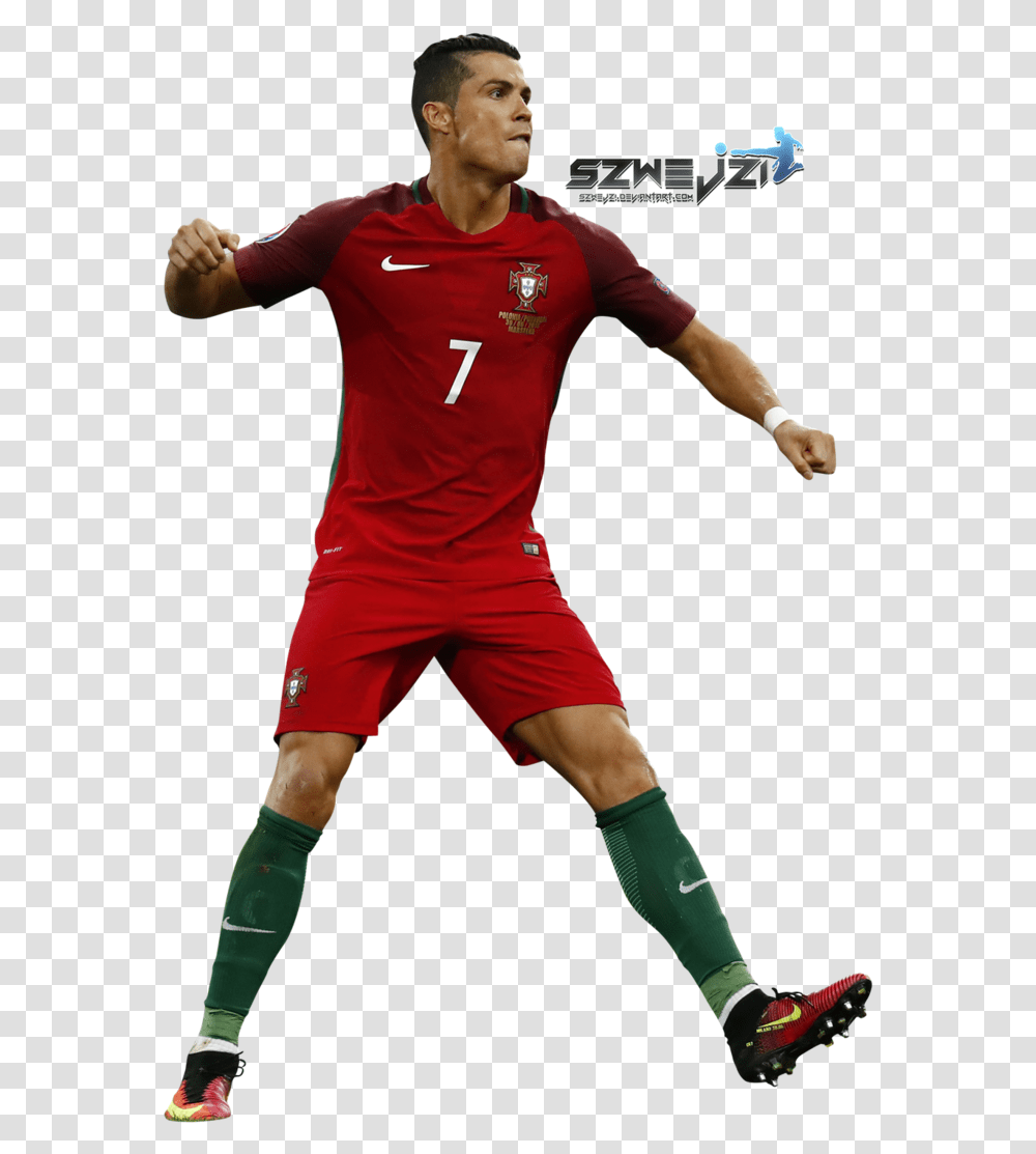 Real Cristiano Portugal Madrid Ronaldo Football Player Cristiano Ronaldo Portugal 2017, Person, Shorts, Shirt Transparent Png