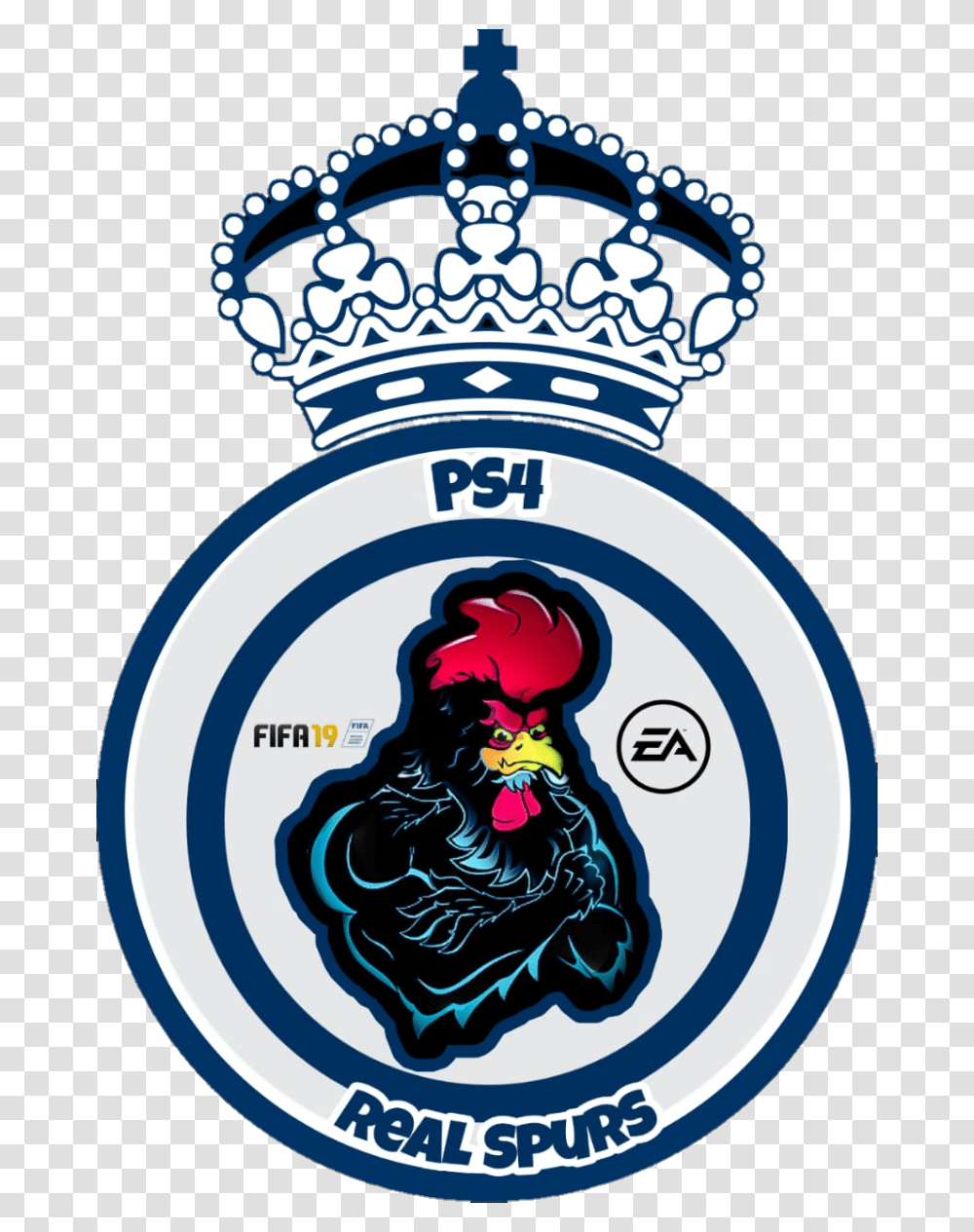 Real Crown Logo Real Madrid, Trademark, Emblem, Poster Transparent Png