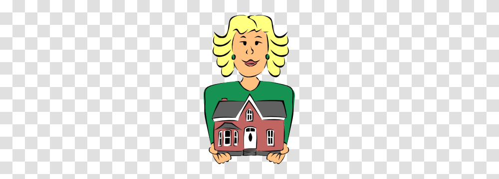 Real Estate Agent Holding House Clip Art, Face, Apparel, Urban Transparent Png