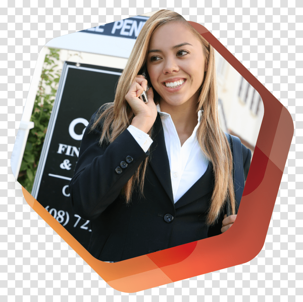 Real Estate Agent Real Estate Agent Calling Stock, Blonde, Woman, Girl, Teen Transparent Png