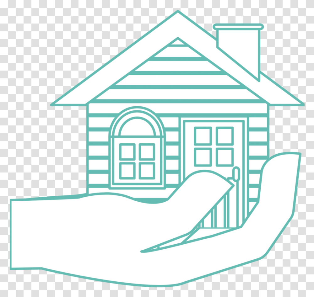 Real Estate Dev Icon House, Housing, Building, Cabin, Log Cabin Transparent Png