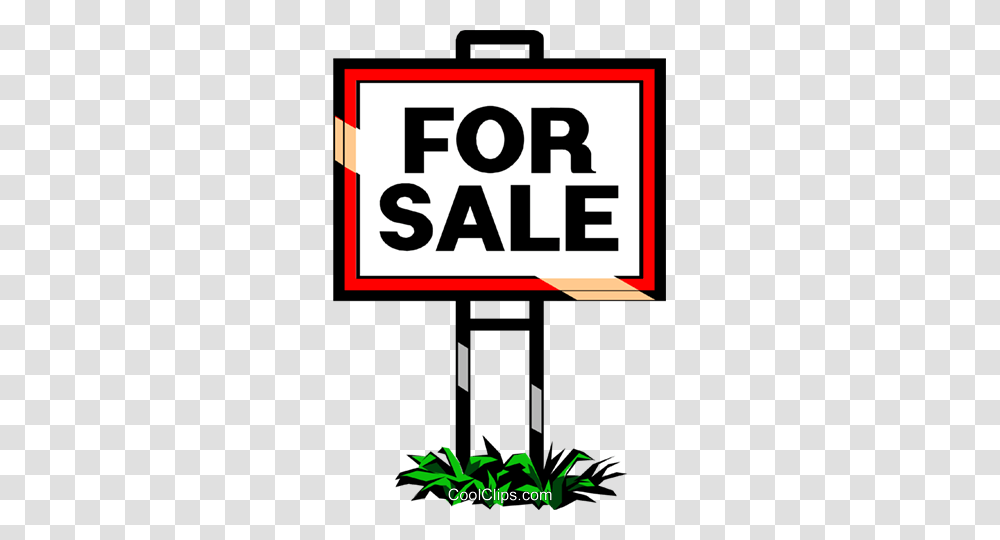 Real Estate For Sale Sign Royalty Free Vector Clip Art, Word, Road Transparent Png