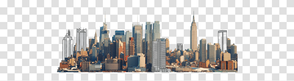 Real Estate New York City Daylight, Urban, Building, Town, High Rise Transparent Png