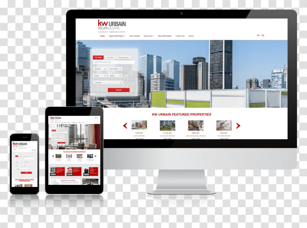 Real Estate Website Online Advertising, Mobile Phone, Electronics, Computer, LCD Screen Transparent Png