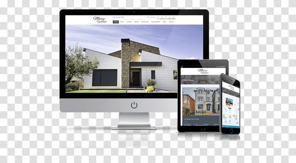 Real Estate Website With Lead Generation Real Estate Website, Mobile Phone, Electronics, LCD Screen, Monitor Transparent Png
