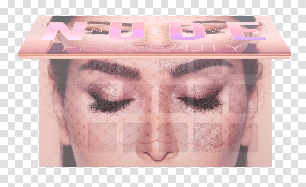 Real Eyes Huda Beauty The New Nude Palette Transparent Png