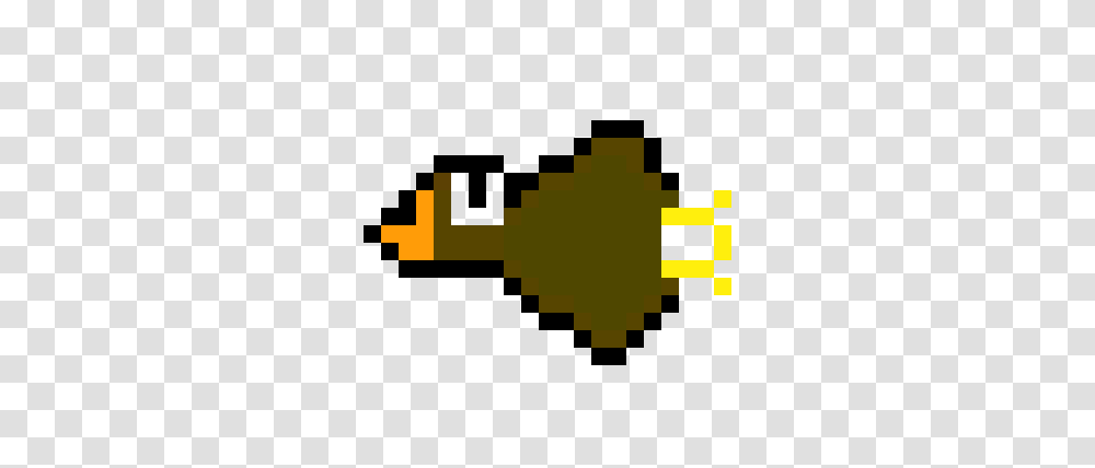 Real Flappy Bird Enemy Pixel Art Maker, Cross, Weapon, Arrowhead Transparent Png
