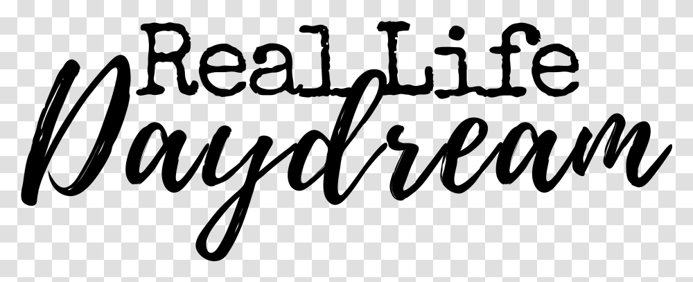 Real Life Daydream Calligraphy, Gray, World Of Warcraft Transparent Png