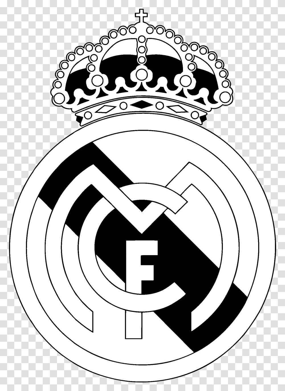 Real Liga La Madrid Football C Real Madrid, Symbol, Logo, Trademark, Emblem Transparent Png