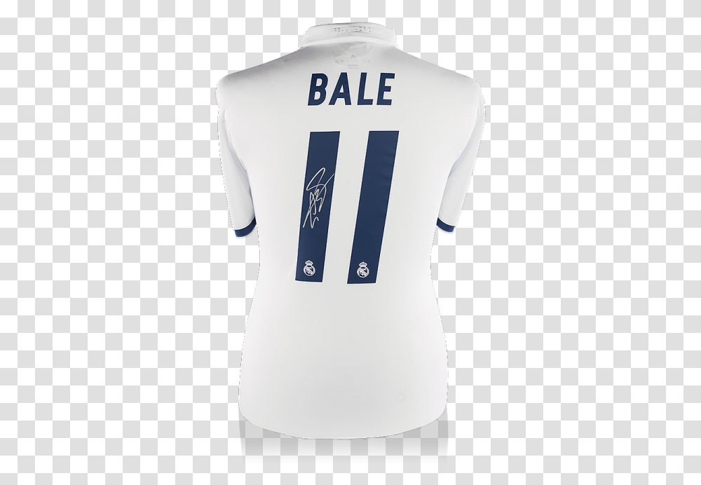 Real Madrid Back Jersey, Apparel, Shirt, T-Shirt Transparent Png