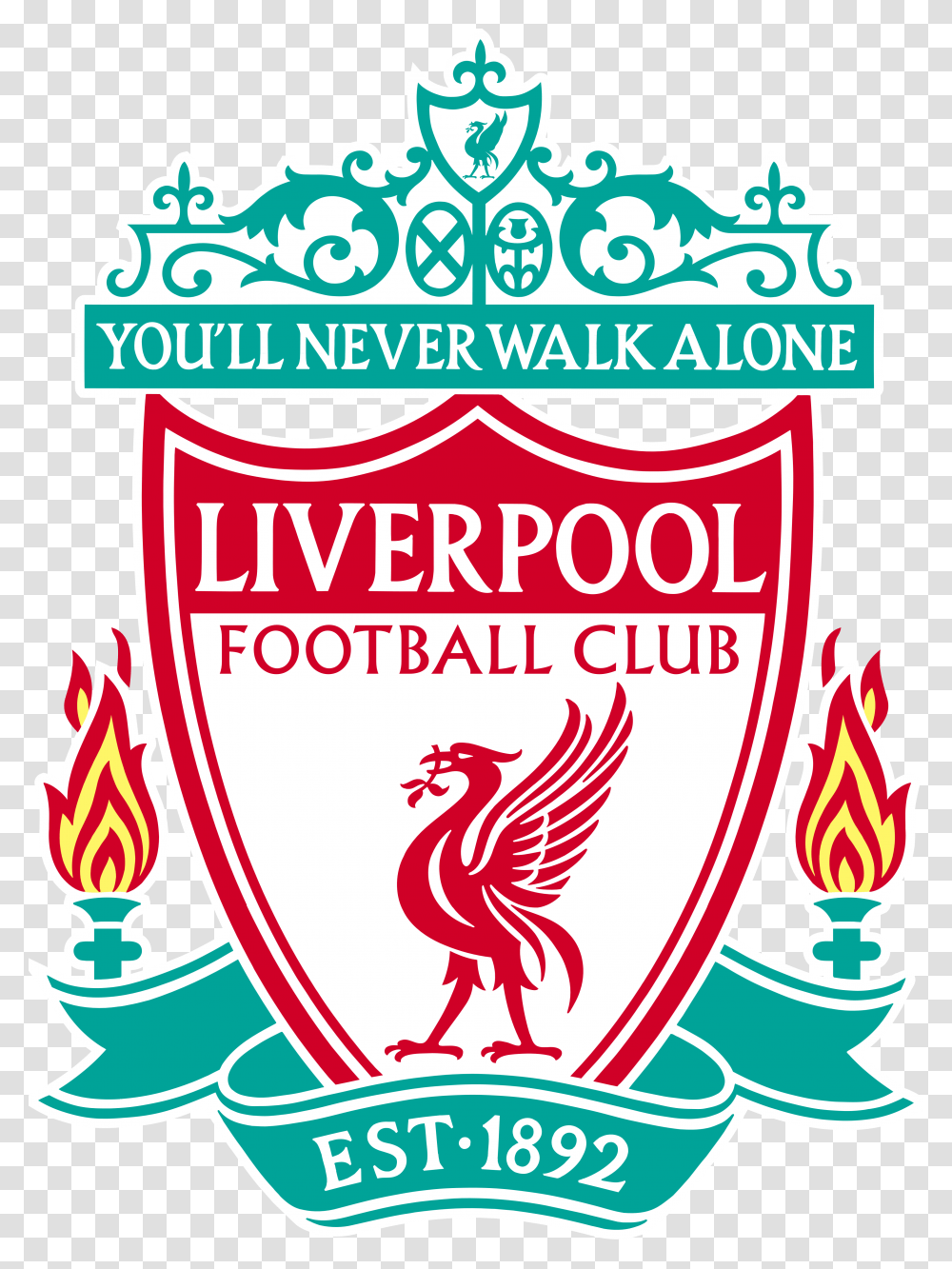 Real Madrid Crest Liverpool Fc, Label, Logo Transparent Png