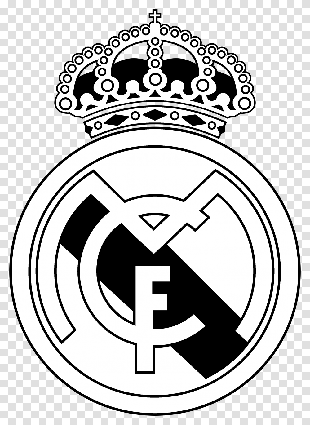 Real Madrid Crest Vector Real Madrid, Logo, Trademark, Armor Transparent Png