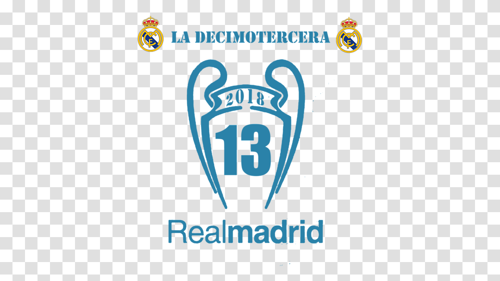 Real Madrid Decimotercera, Alphabet, Logo Transparent Png