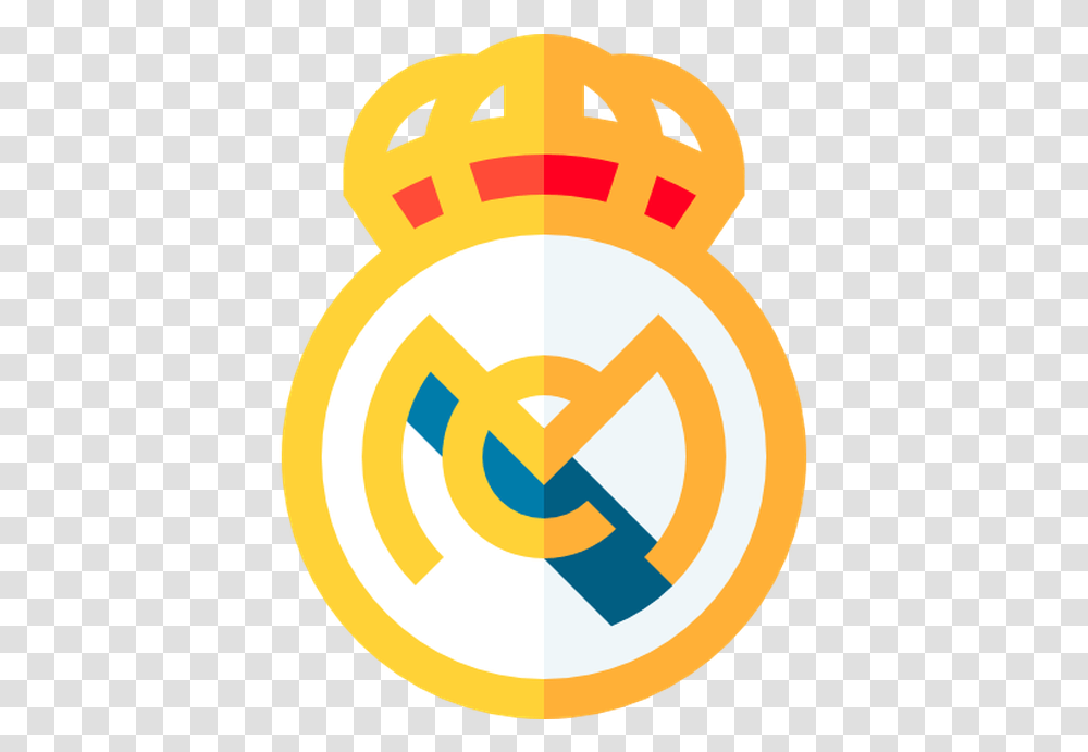 Real Madrid Free Vector Icons Designed Icono Real Madrid, Logo, Symbol, Text, Label Transparent Png