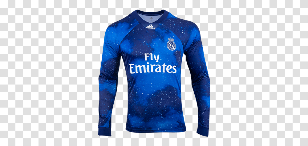 Real Madrid Galacticos Jersey, Sleeve, Long Sleeve, Shirt Transparent Png