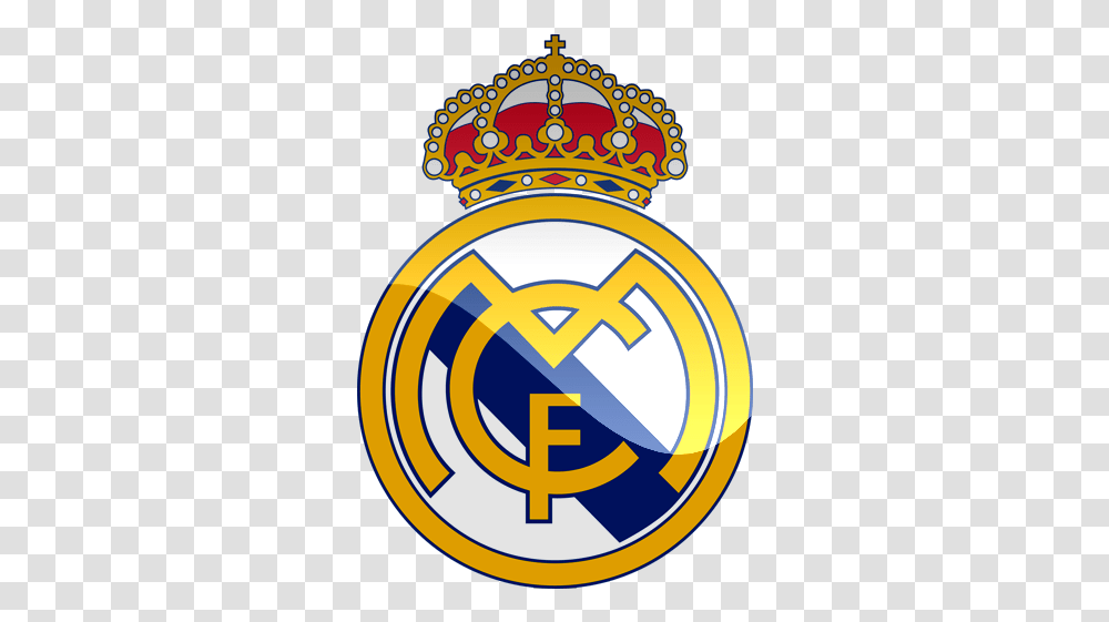Real Madrid Logo Para Dream League Soccer Logo Real Madrid, Symbol, Trademark, Armor, Emblem Transparent Png