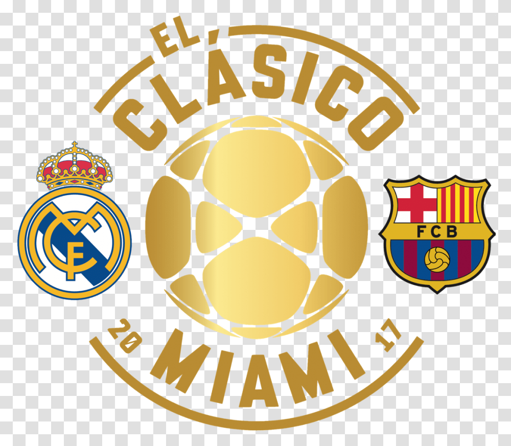 Real Madrid Vs Barcelona, Logo, Trademark, Badge Transparent Png