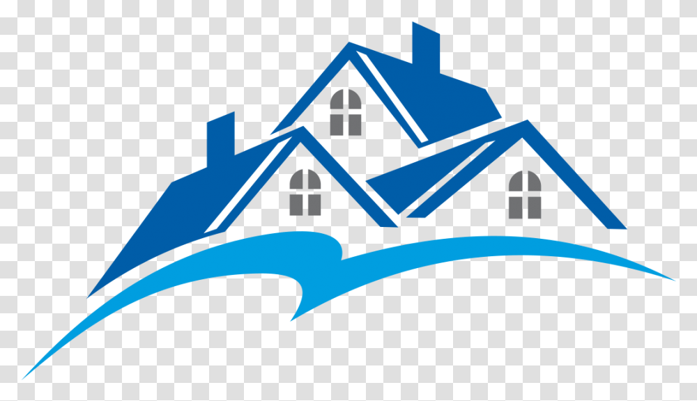 Real Management Estate House Agent Houses Vector Clipart Background House Clipart, Housing, Building, Neighborhood, Urban Transparent Png