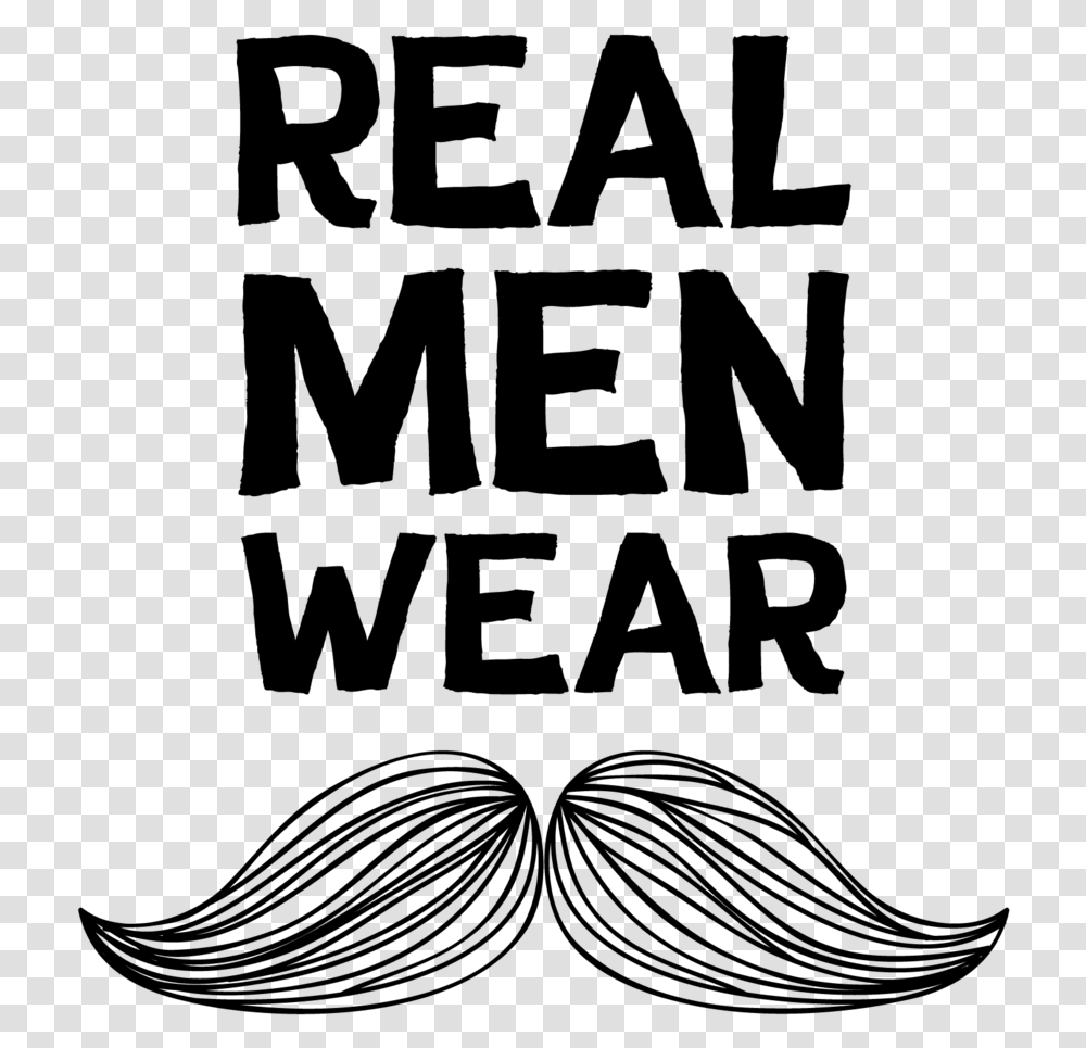 Real Men Wear Moustaches, Gray, World Of Warcraft Transparent Png