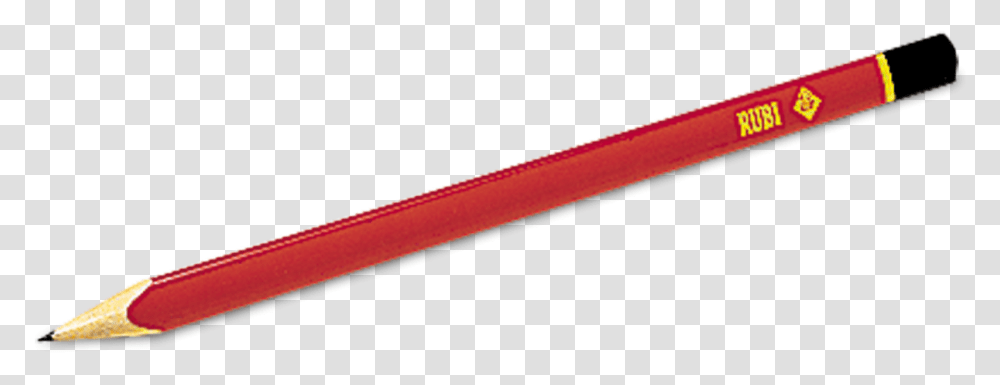 Real Pencil Download Carmine, Baseball Bat, People, Tool, Baton Transparent Png