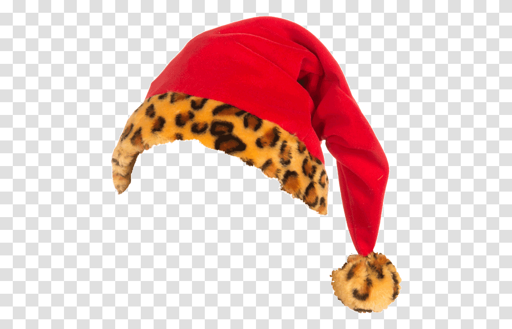 Real Santa Hat Christmas Hat Cat Grabs Treat, Panther, Mammal, Animal Transparent Png