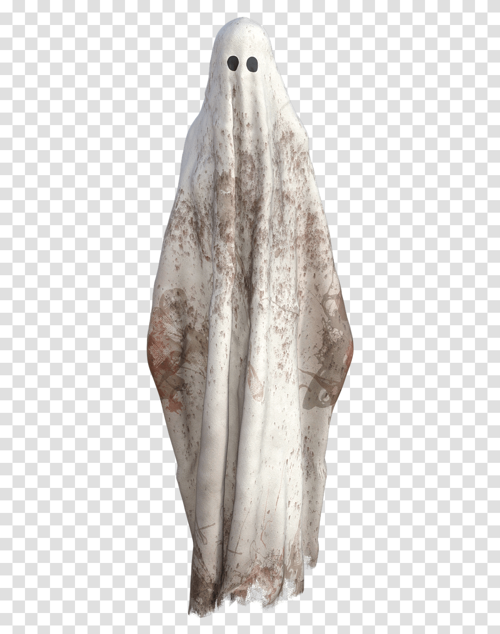 Real Scary Ghost, Blouse, Skin, Robe Transparent Png