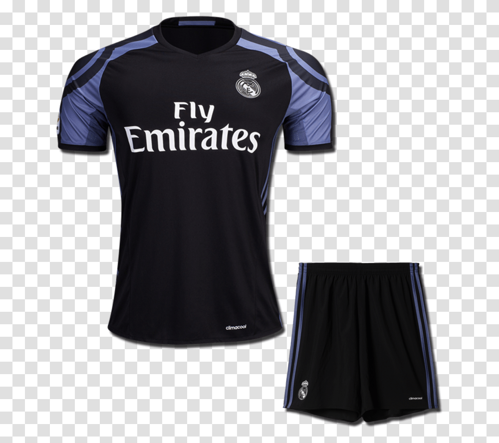 Real Sleeve Classic Madrid Football Cf Sports, Apparel, Shirt, Jersey Transparent Png