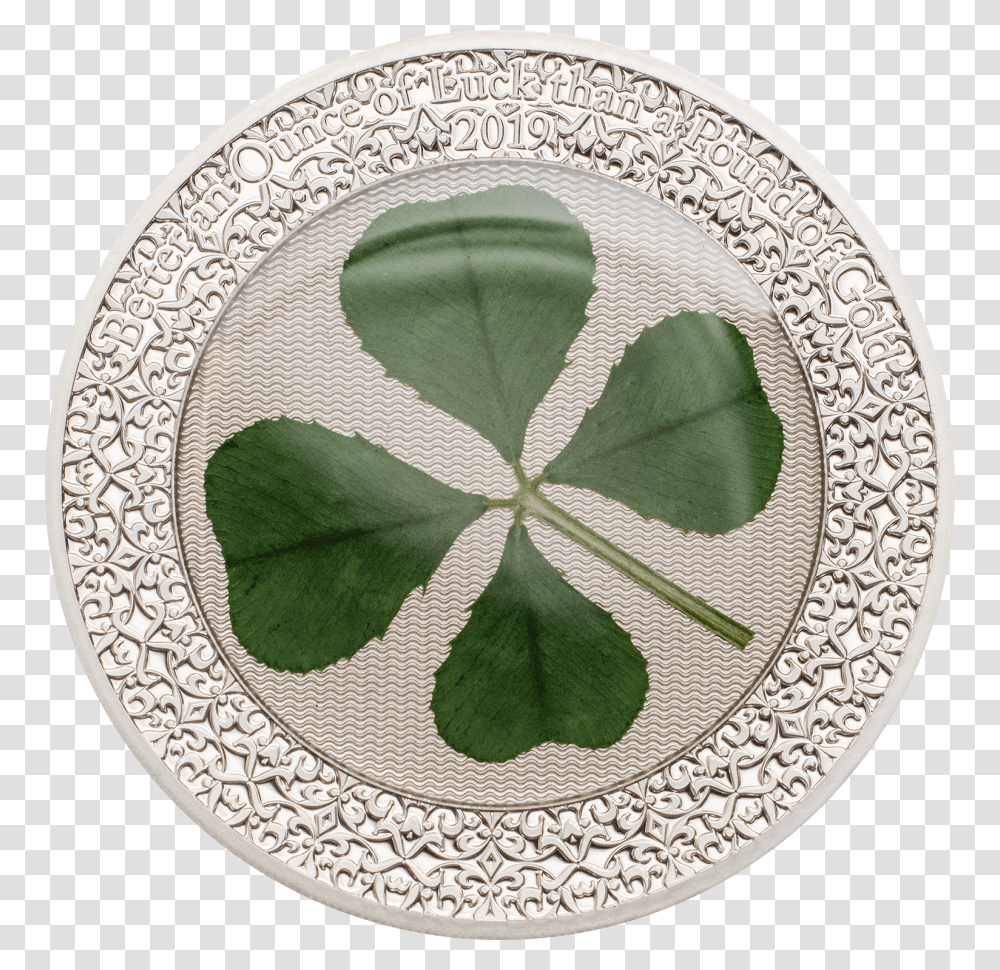 Real St Patrick's Day Clover 4 Leaf, Rug Transparent Png