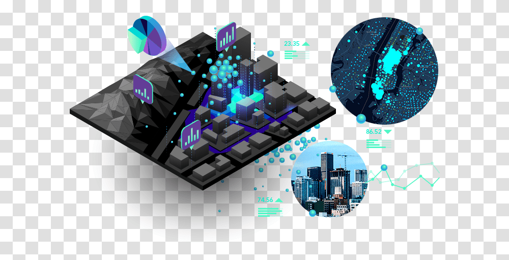 Real Time Data Illustration, Urban, Pac Man Transparent Png