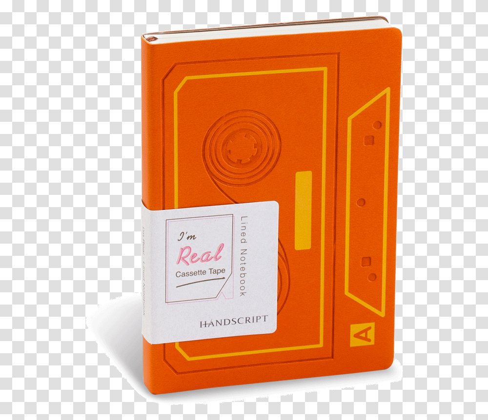 Real - Cassette Tape Orange Smile, Text, Electronics, Box, Mailbox Transparent Png