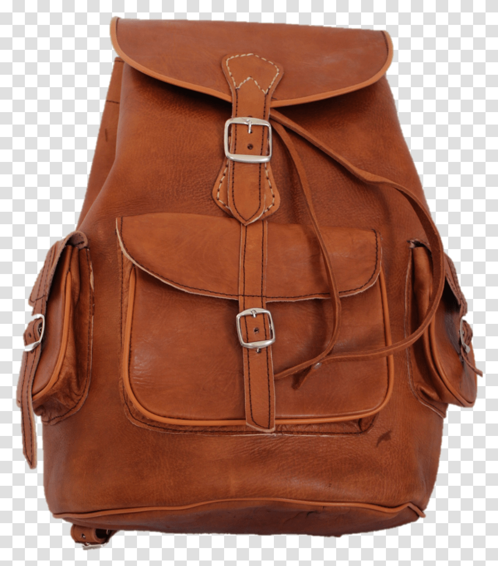 Real Vintage Leather Handmade College Backpack Bag College Bag, Handbag, Accessories, Accessory Transparent Png