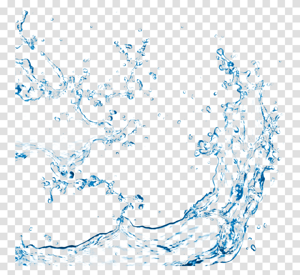 Real Water Clipart Download Splash Water, Droplet, Outdoors, Astronomy, Sea Transparent Png