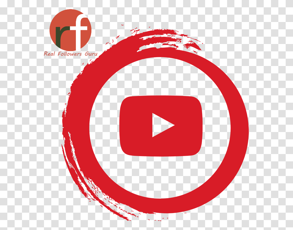 Real Youtube Subscribers Realfollowrsguru Youtube Logo Background, Number Transparent Png