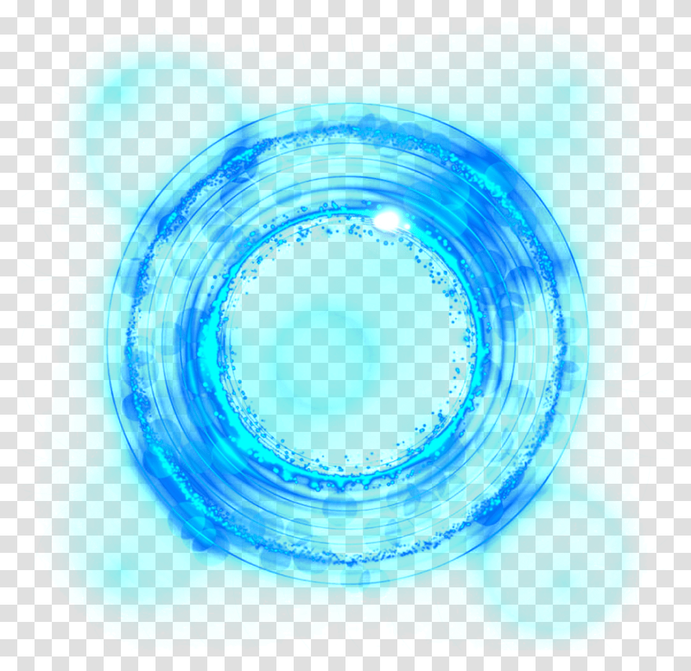 Realistic Blue Circle Background Effect Download, Outdoors, Water, Nature, Text Transparent Png