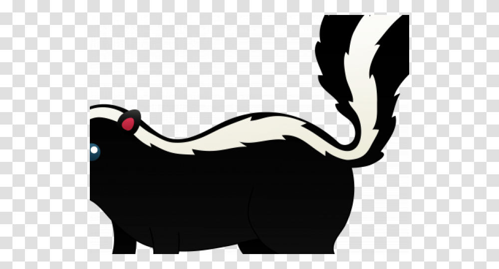 Realistic Clipart Skunk, Person, Animal, Mammal, Stencil Transparent Png