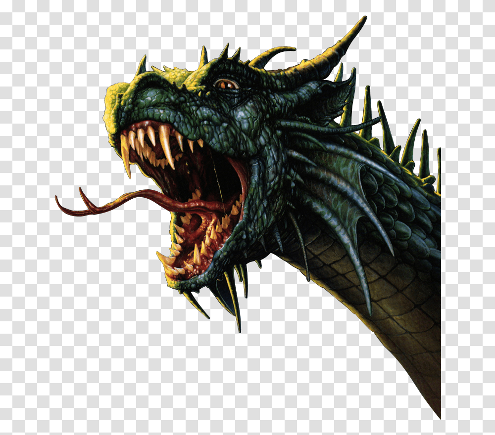 Realistic Dragon Background Dragon, Dinosaur, Reptile, Animal Transparent Png