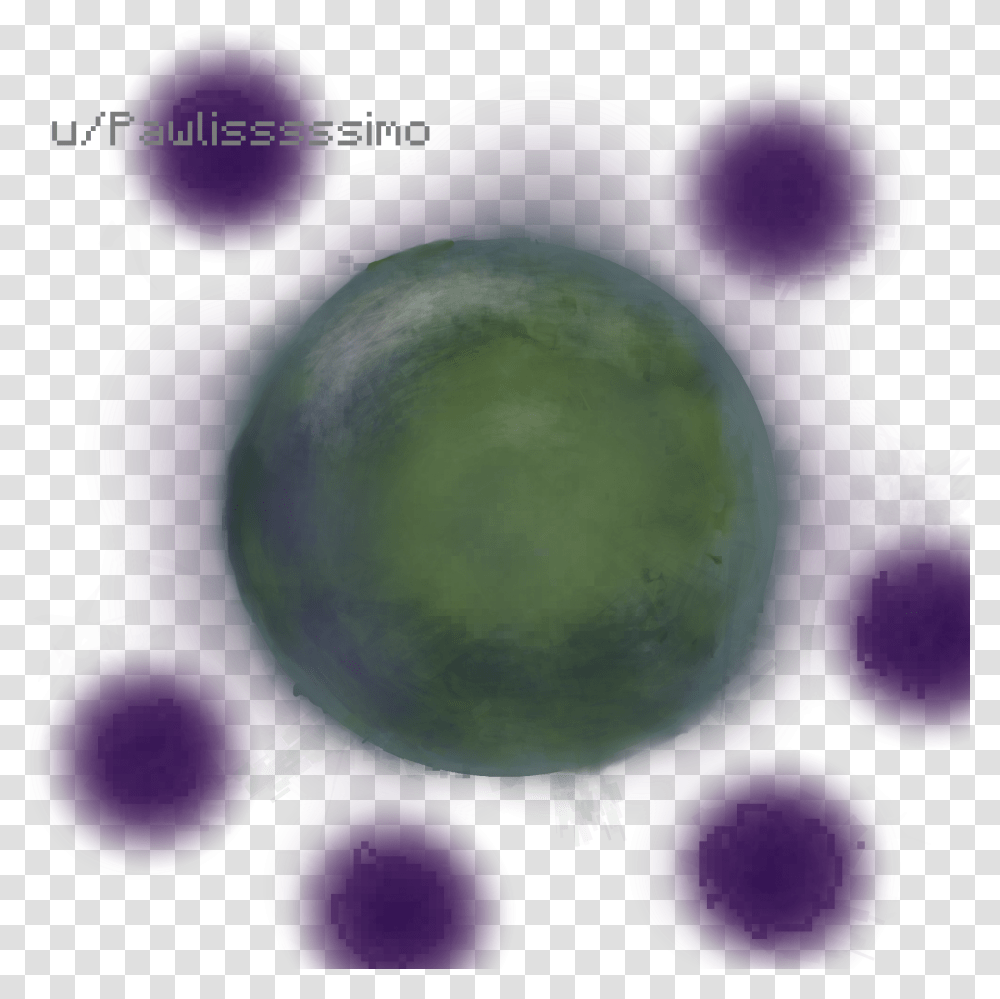 Realistic Ender Pearl In Krita Icon, Sphere, Balloon, Nebula, Outer Space Transparent Png