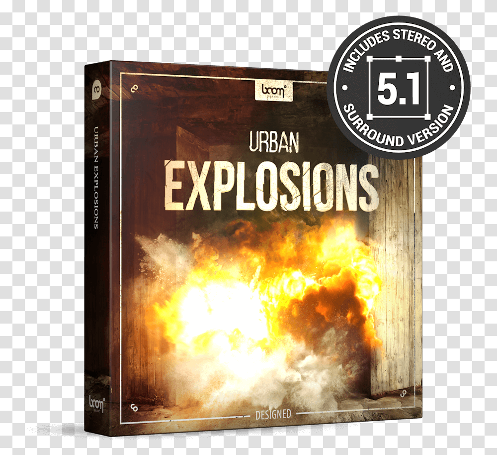 Realistic Explosion, Fireplace, Indoors, Advertisement, Poster Transparent Png